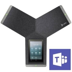 poly trio c60 (sip, teams , zoom) con cargador